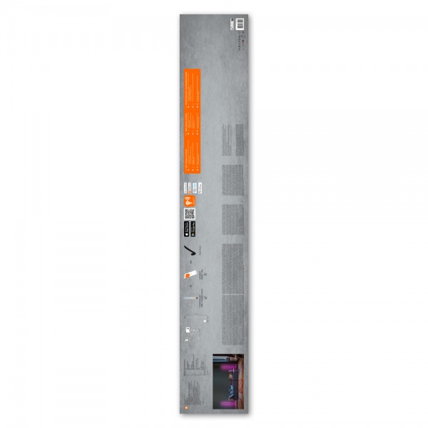 Светильник светодиодный Ledvance Led Smart Wi-Fi Floor Corner Slim 12W 2700-6500K черный 