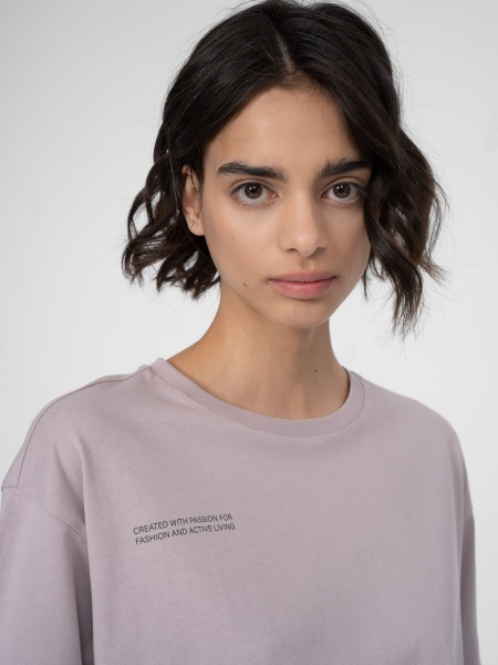 Футболка 4F 4FSS23TTSHF336-83S р.XS бежевий