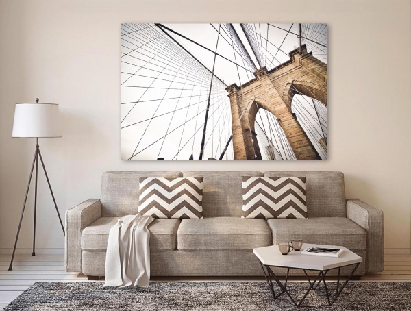 Картина на холсте Bridge 55x80 см ТЕРРАВОЛ 