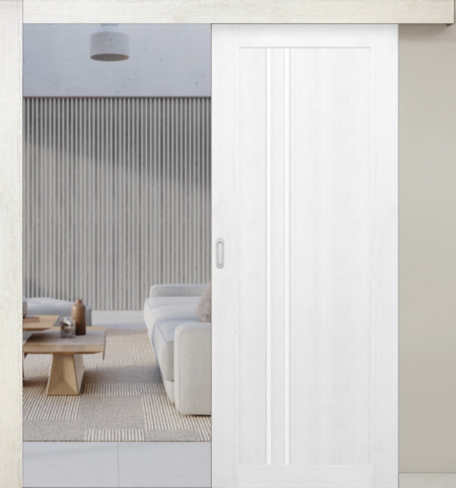 Погонаж для раздвижной системы ОМиС Д/40 2200 мм дуб белый