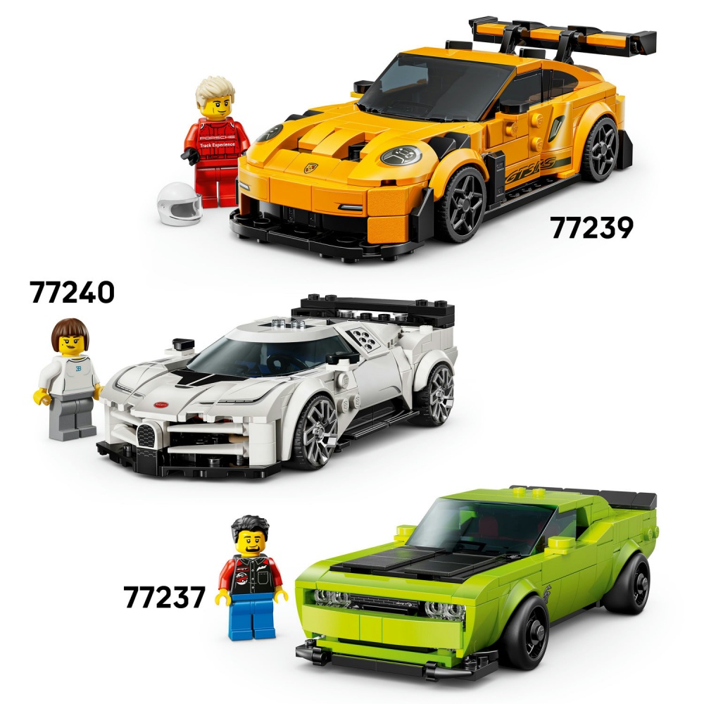 Конструктор LEGO Speed Champions Lamborghini Revuelto и Huracán STO 77238