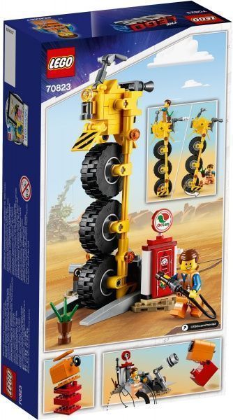 Конструктор LEGO Movie Трехколесный велосипед Эммета 70823
