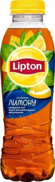 Чай Lipton Черный с лимоном 0,5 л (4820001449822) 
