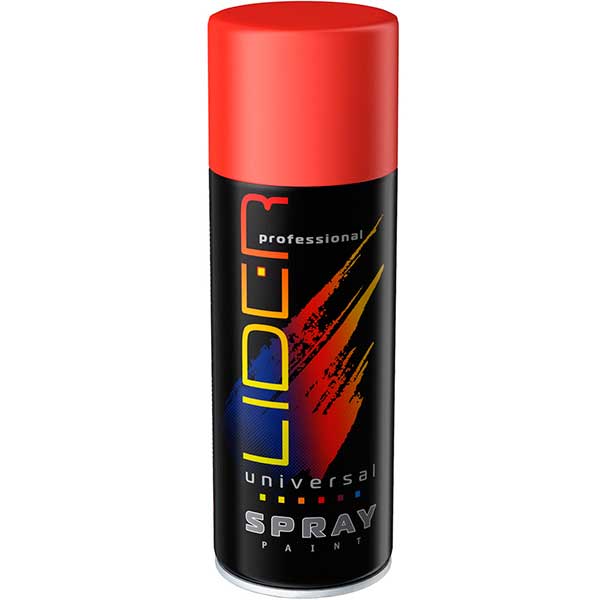 Эмаль аэрозольная хром SLIDER серебряный глянец 400 мл