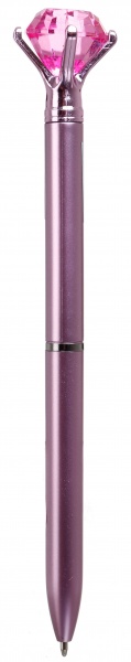 Ручка шариковая Бриллиант лиловая чернила синие 