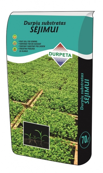 Субстрат торфяной Durpeta для посева 20 л