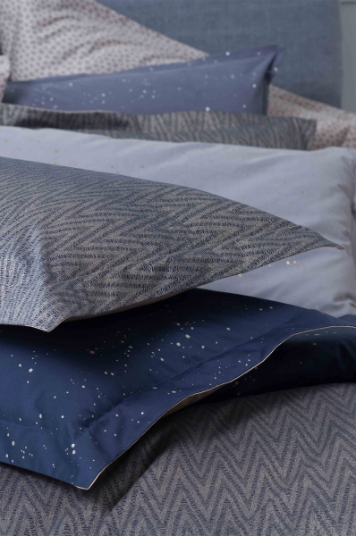 Комплект постільної білизни Cosmos Dark 2.0 синій Decoflux 