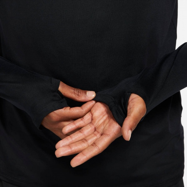 Джемпер Nike M NK DF ELMNT TOP HZ DD4756-010 р.M чорний