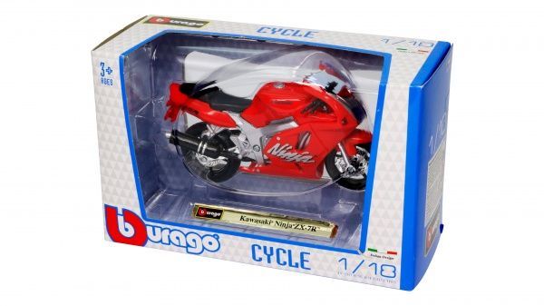 Автомодель Bburago Мотоцикл в диспенсері 18-51030 18-51030