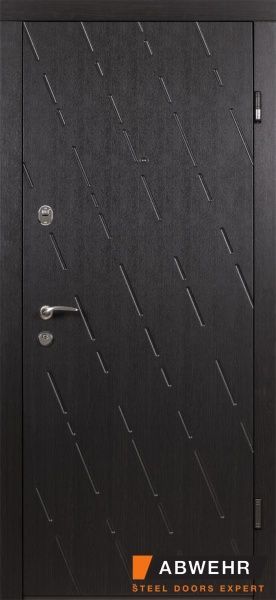 Двері вхідні Abwehr АМ-404 096П (В) Kale2 венге 2050x960мм праві