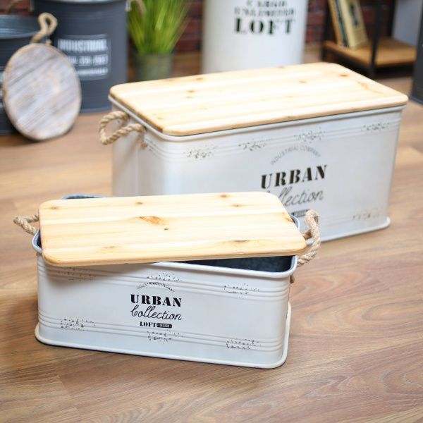 Скриня для зберігання Urban 61,5х32х29 см біла 