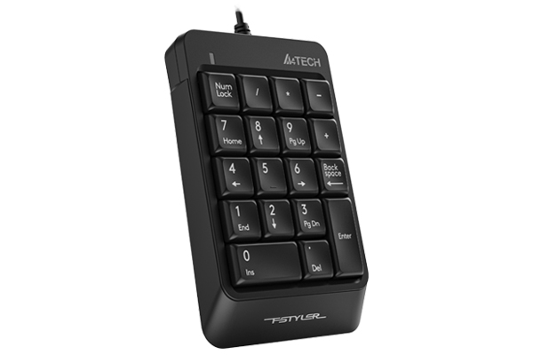 Клавиатура A4Tech (FK13P (Black)) Fstyler Numeric Keypad USB black 