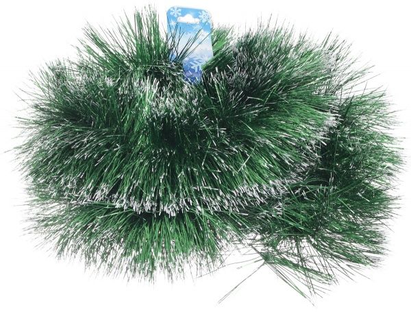 Дождик новогодний элит 15 2 м зеленый/красный/золотой/серебристый