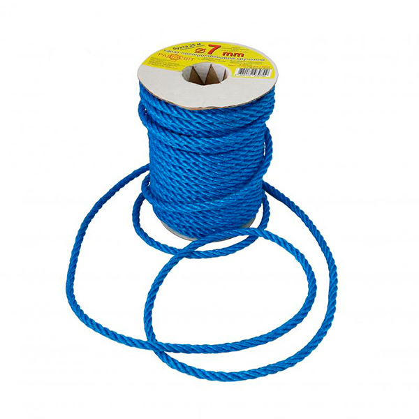 Канат полипропиленовый Радосвіт 7 мм синий