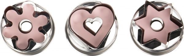 Набор форм для вырезания печенья 3 шт. 684675 Fackelmann