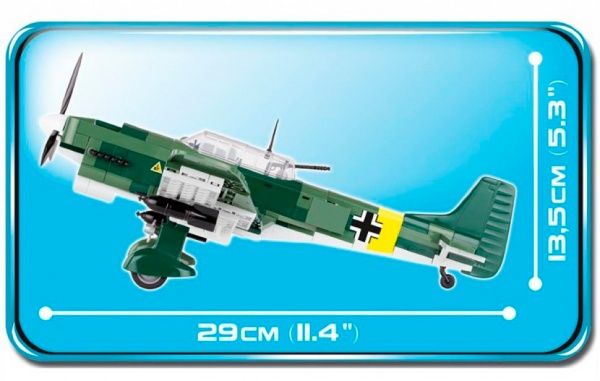 Конструктор Cobi Вторая Мировая Война. Самолет Юнкерс Ю-87 COBI-5521