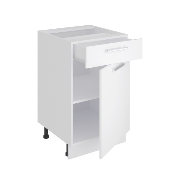 Тумба нижняя Алина Н 50/85 (1д1я) белый/белый Сокме