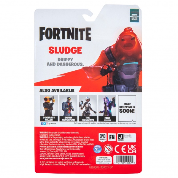 Фігурка колекційна Fortnite Solo Mode Core Figure Sludge S9 10 см FNT0807 