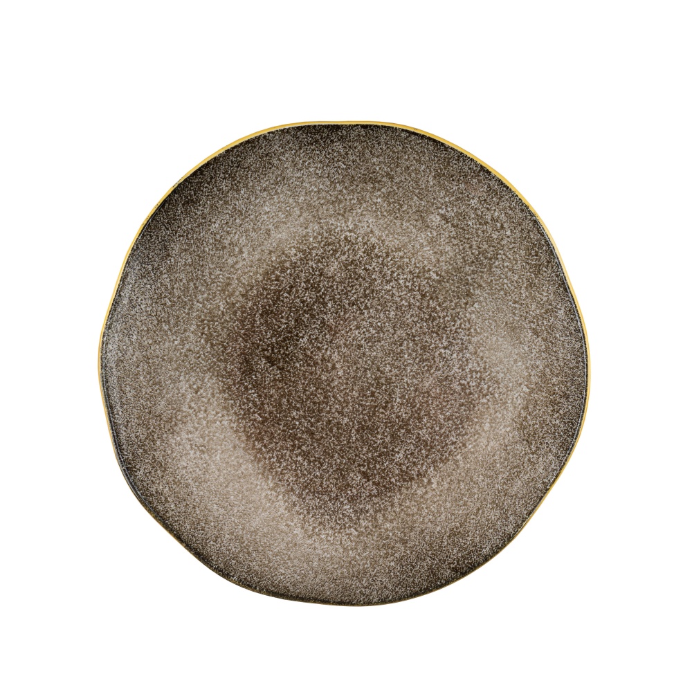 Тарілка супова Krauff Grey Ferns 21 см