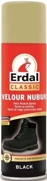 Защитное средство Уход за замшей ERDAL черный 250 мл