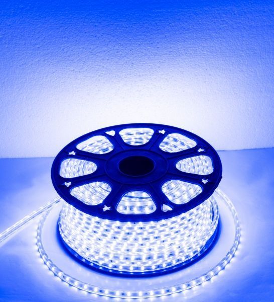 Лента светодиодная Hopfen 2835 60 LED 6 Вт IP65 220 В голубой 