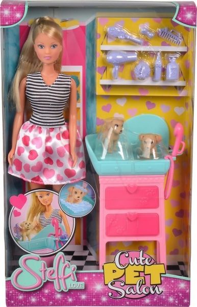 Лялька Simba Steffi & Evi Love Салон краси. Стильні улюбленці