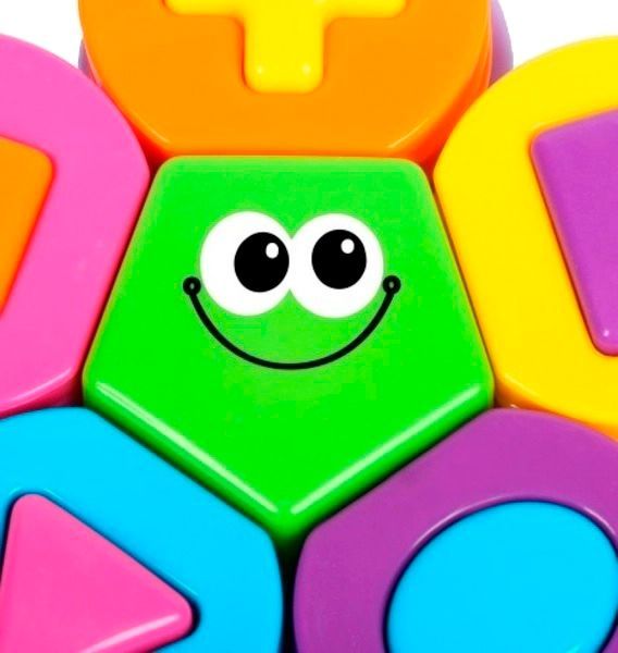 Розвиваюча іграшка Bebelino пазл квітка 58144