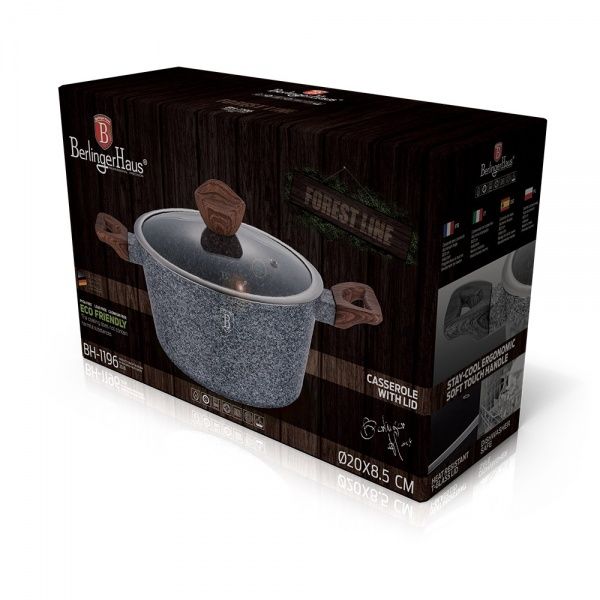 Каструля з кришкою Forest ORIGINAL BROWN Line 2,5 л BH 1196 Berlinger