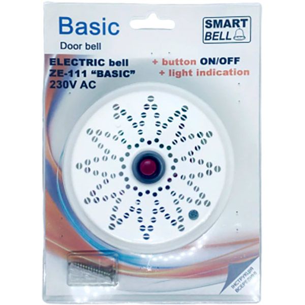 Звонок дверной SmartBell Basic белый ZE-111
