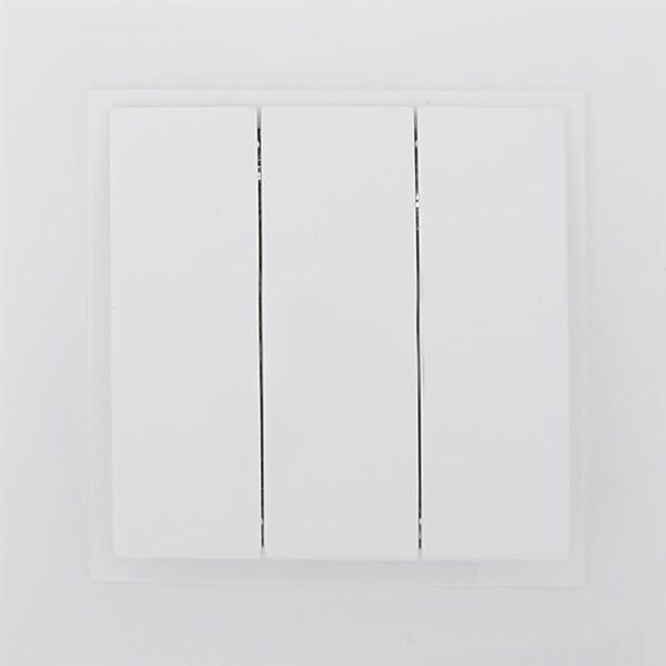 Вимикач триклавішний Mono Despina без підсвітки 10 А 250В білий 102-190022-114