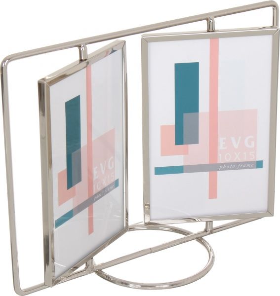 Рамка для фото EVG LB04S 10x15 см серебристый 