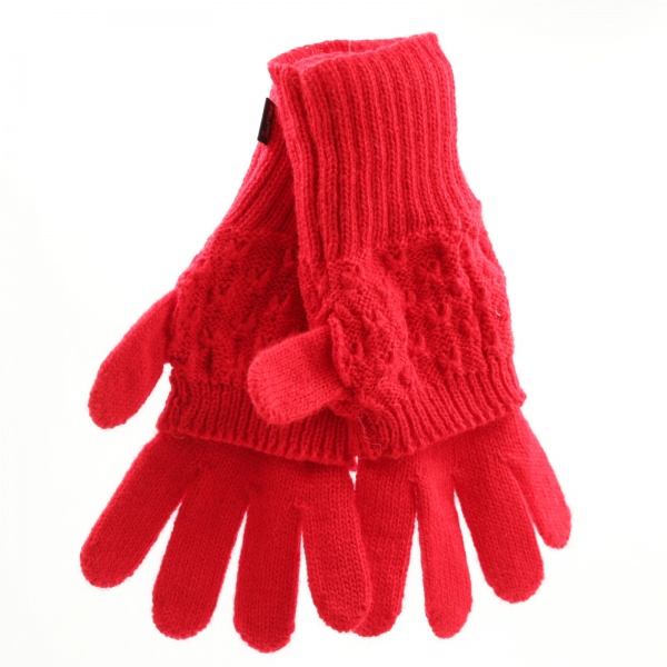 Варежки Margot Bis Loretta р.16 красный 9064 