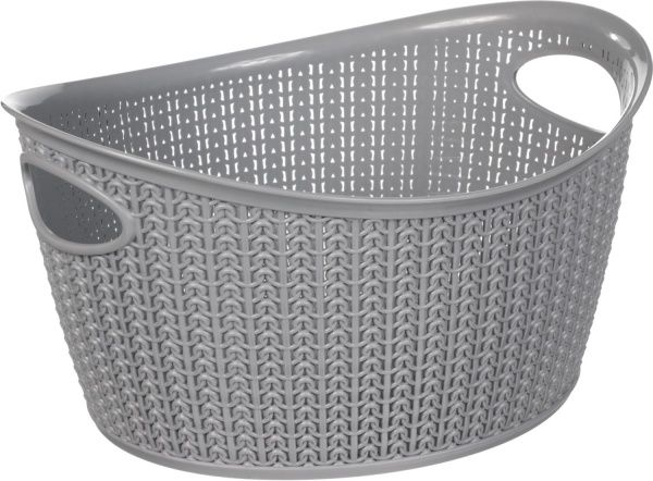 Корзина Ucsan Plastik темно-сірий 185x350x290 мм