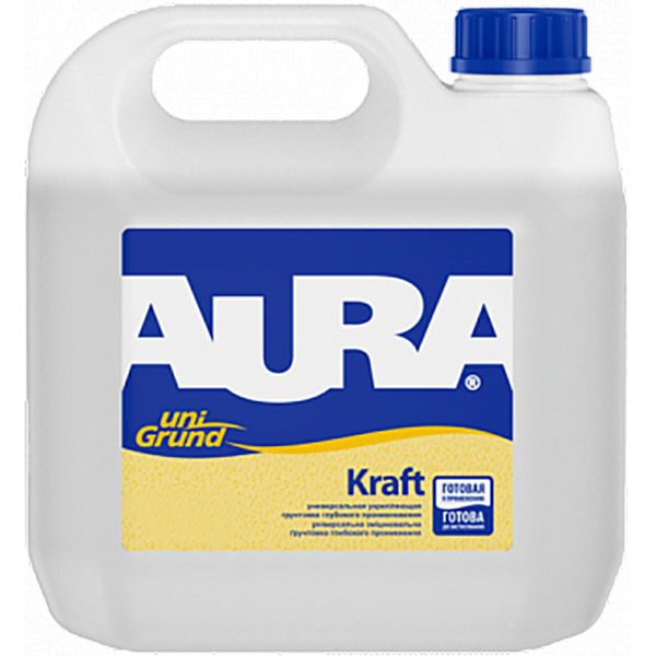 Ґрунтовка глибокопроникна Aura® UniGrund Kraft 5 л