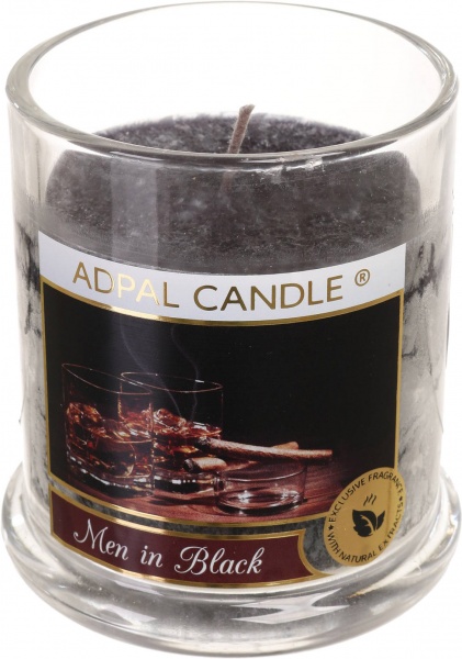 Свеча ароматическая Pako-If Люди в черном 12,2х9 см (А-197) 