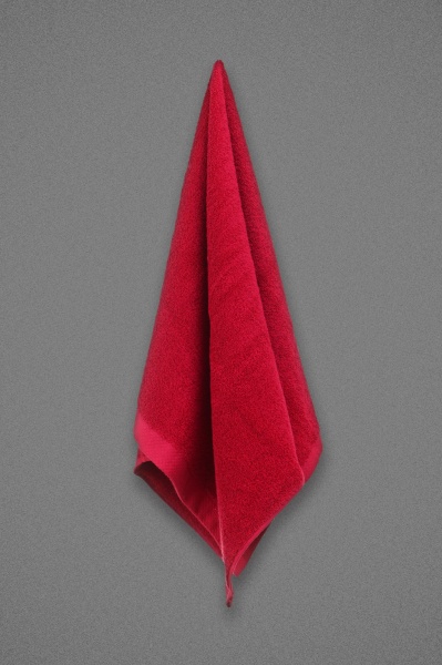 Рушник махровий Mina 50x90 см бордовий 