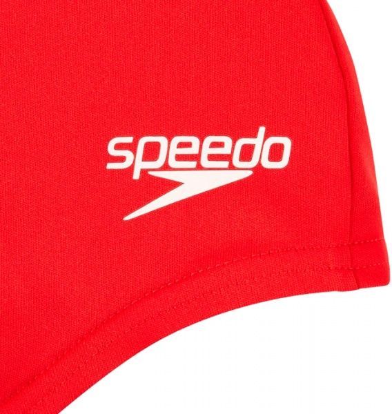 Шапочка для плавания Speedo Polyester Cap Junior 8-710110004 one size красный