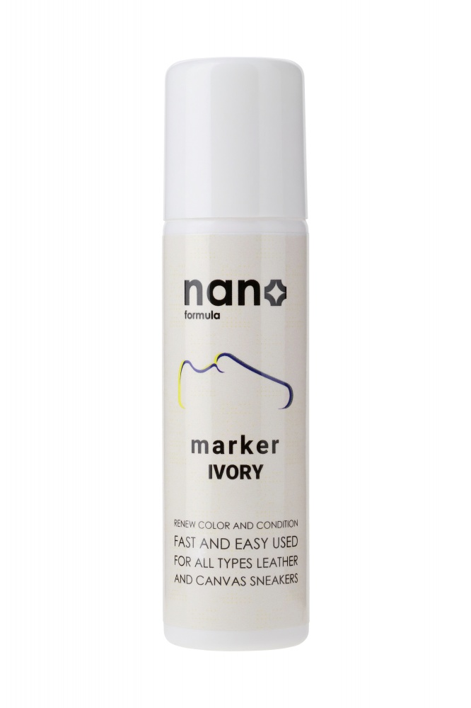 Крем-маркер для обуви Marker Ivory Nano Formula айвори 75 мл