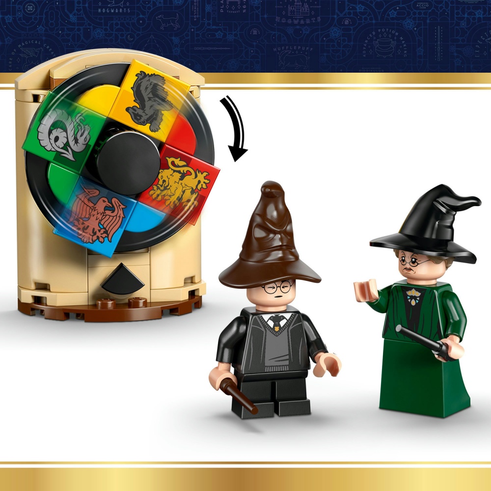 Конструктор LEGO Harry Potter Замок Хогвартс: Церемония распределения по факультетам 76460