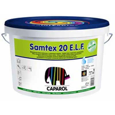 Фарба Caparol Samtex20 E.L.F. B1 білий 10л