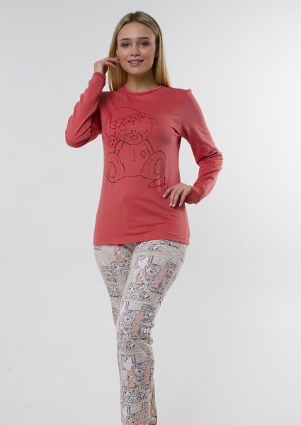 Пижама женская Roksana Comely 189/30629 р. XXL персиковый 