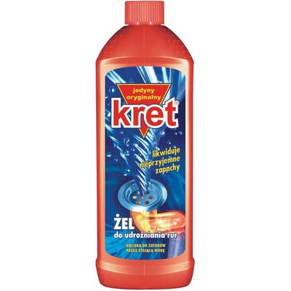 Средство для чистки труб Kret 1 л