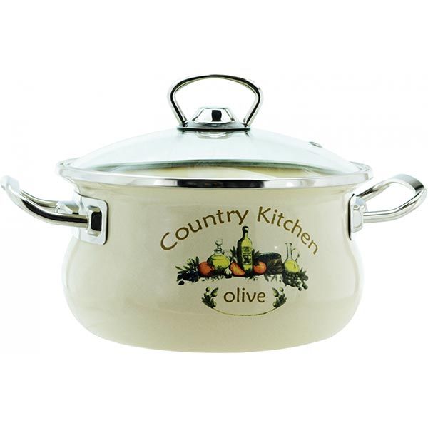 Кастрюля Epos Olive с крышкой 1.5 л