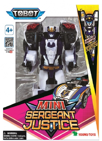 Игрушка-трансформер Tobot Детективы Галактики мини Сержант Джастис 301099 