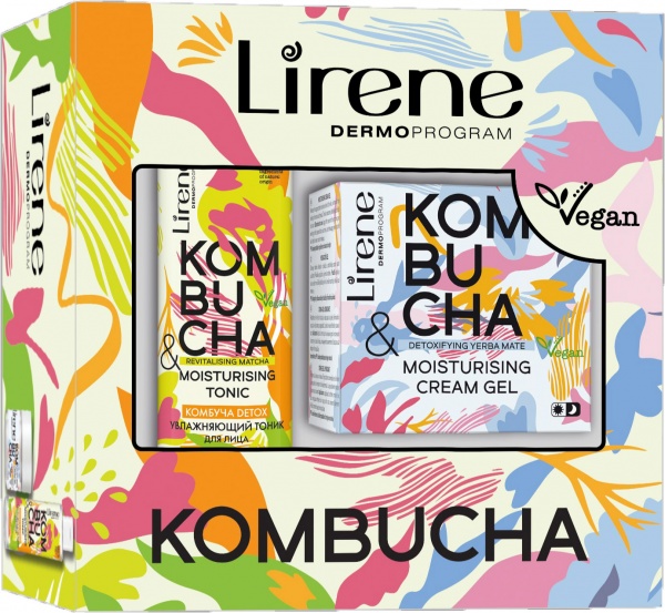 Косметический набор для женщин Lirene KOMBUCHA