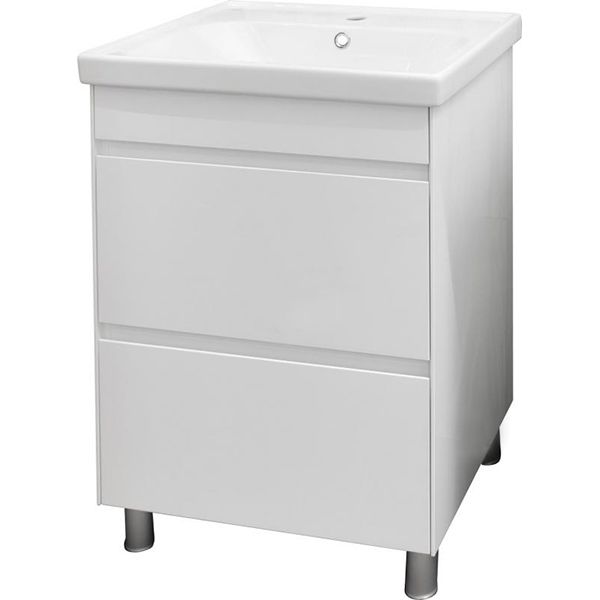 Тумба напольная Aqua Rodos Валенсия 70 с умывальником Frame