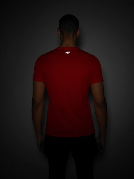 Футболка 4F TSHIRT FNK M384 4FSS23TFTSM384-62S р.M червоний