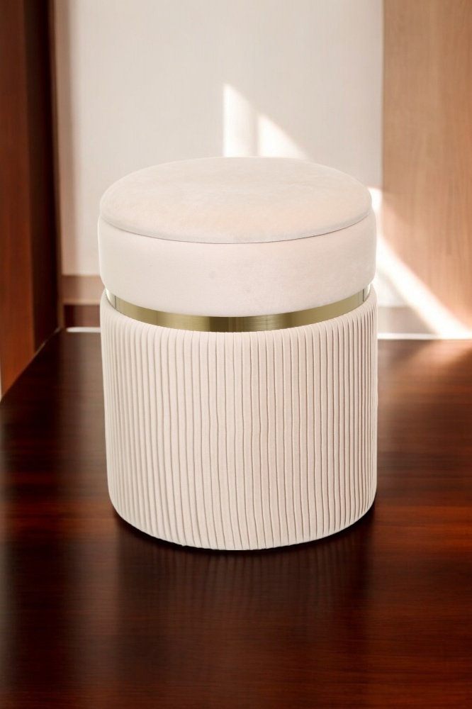 Сундук-пуф для хранения Bernard 440х360 мм бежевый (VWF19B352VA-4B)