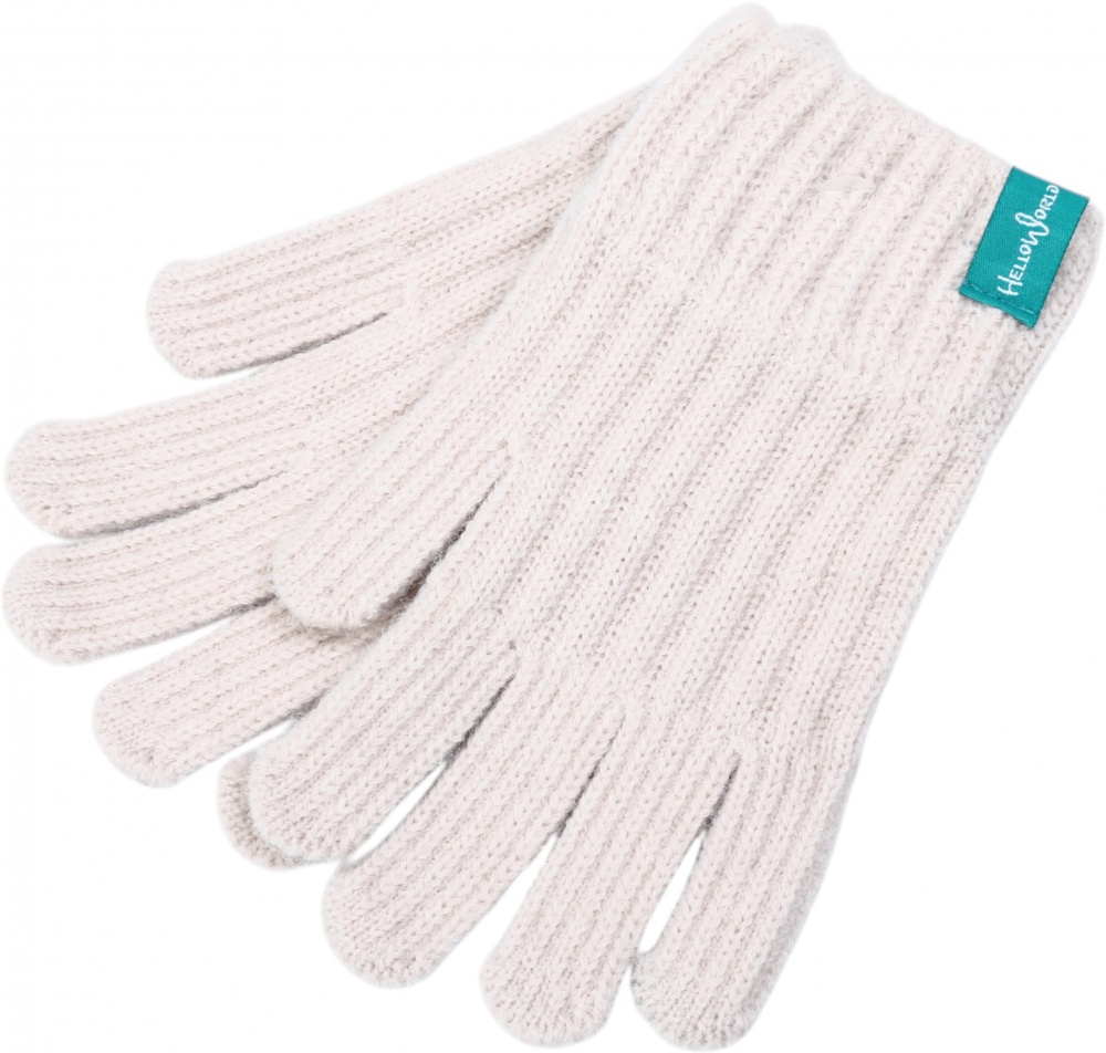 Рукавиці HW для хлопчиків р.14-16 бежевий