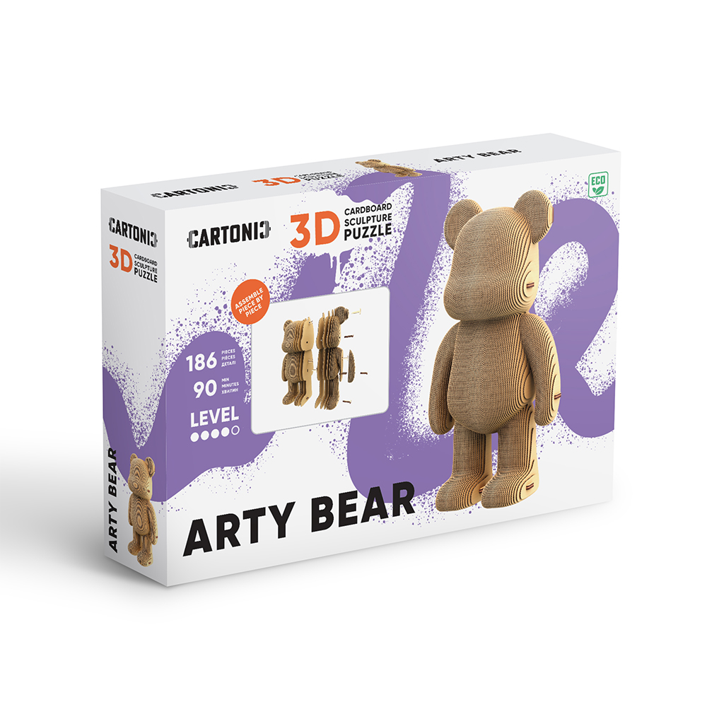 3D-конструктор Cartonic Puzzle ARTY BEAR CARTARTBEAR